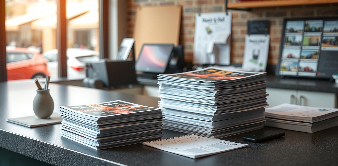 Quality check visual for Dl Flyer Printing Guide