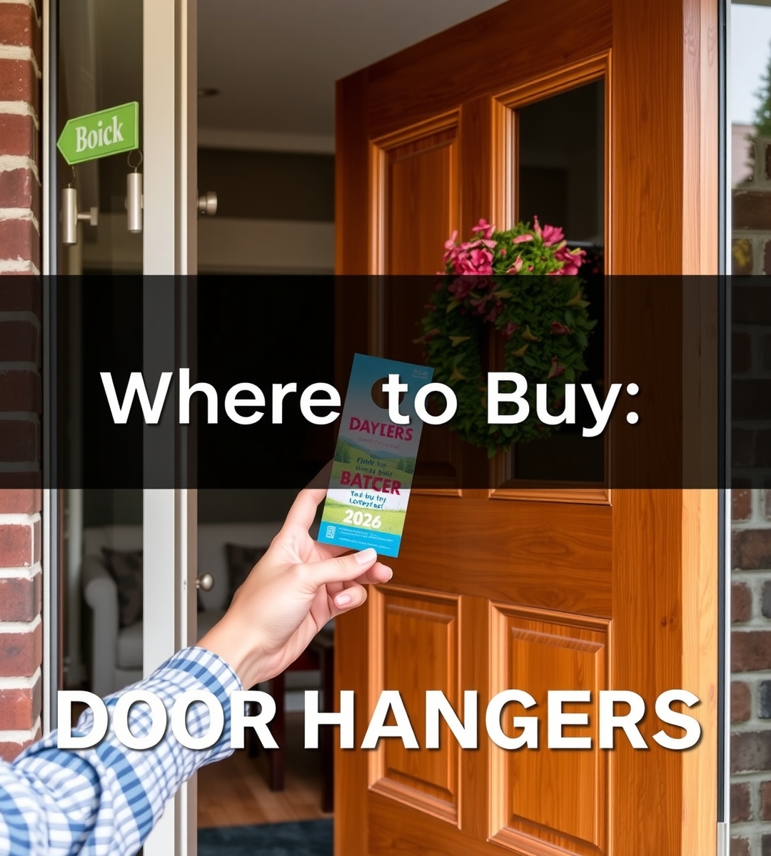 Checklist for Where to Buy Door Hangers Guide