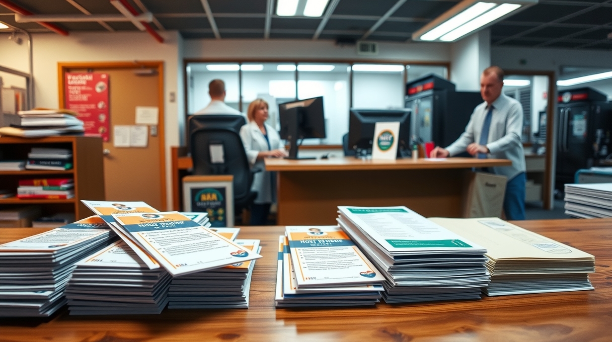 Preparation visual for Hospital Door Hangers Guide
