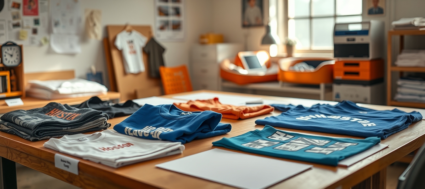 Preparation visual for Houston Tshirt Printing Guide