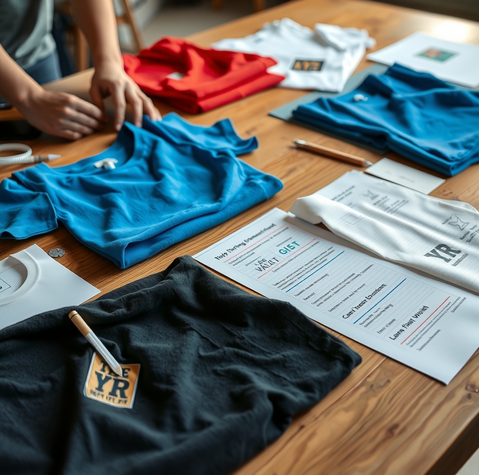 Preparation visual for Nyc Tshirt Printing Guide