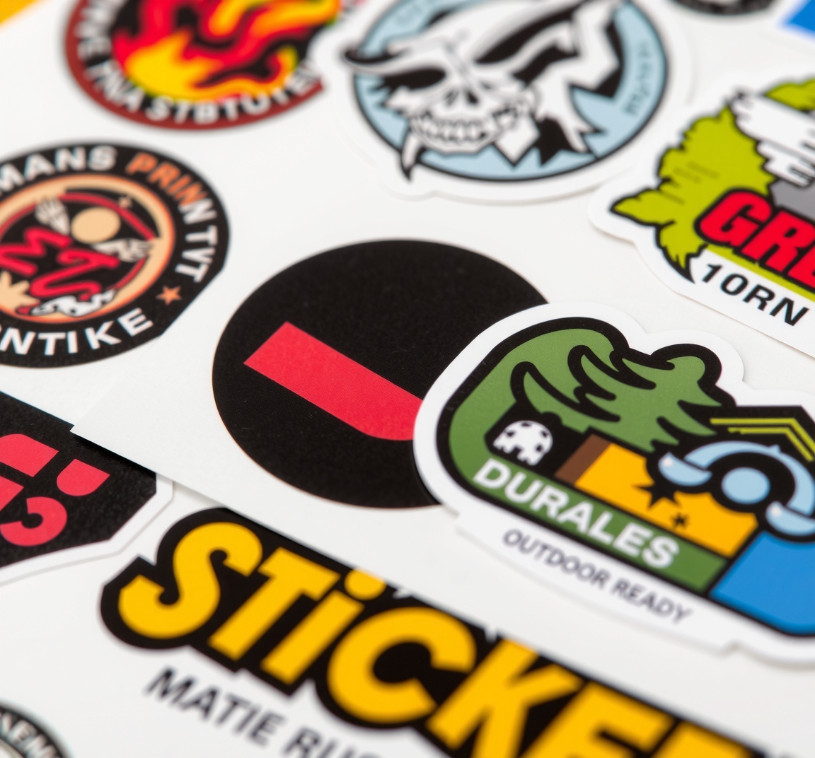 Vinyl Stickers Printing Online Guide