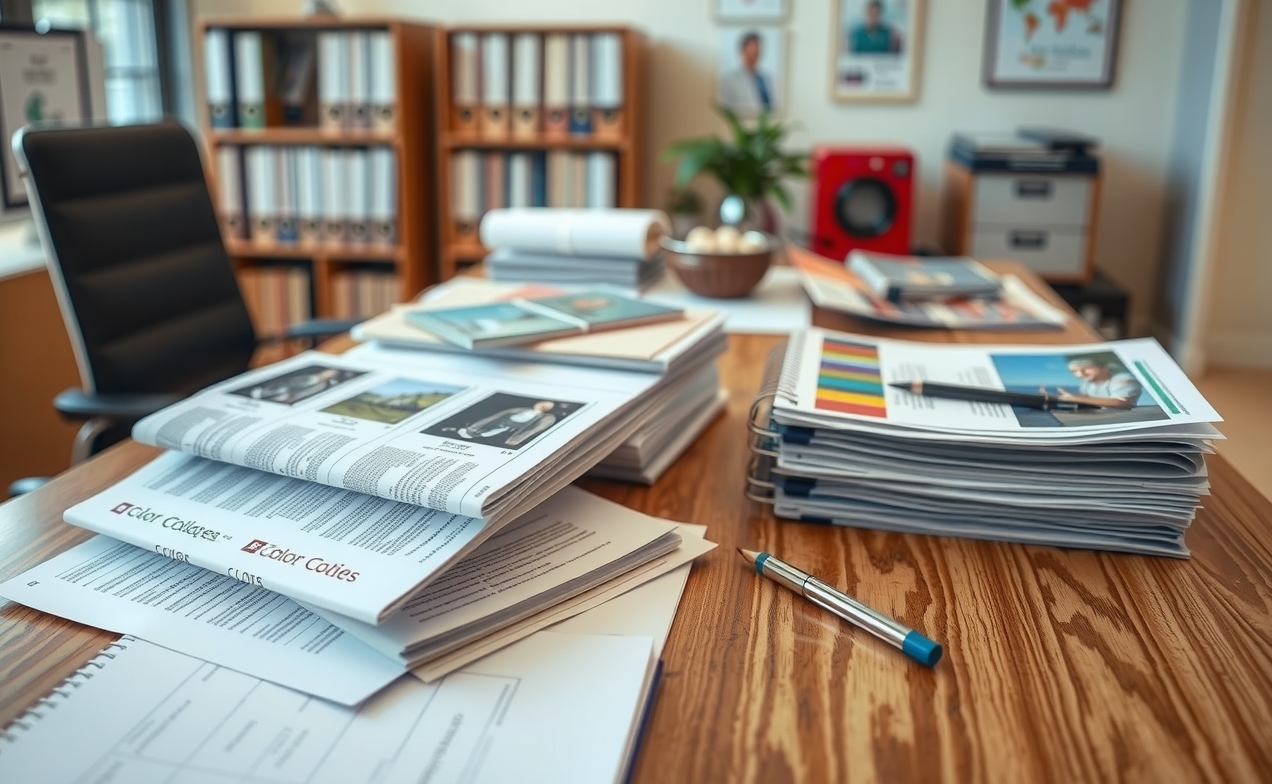 Checklist for Cost of Color Copies at Ups