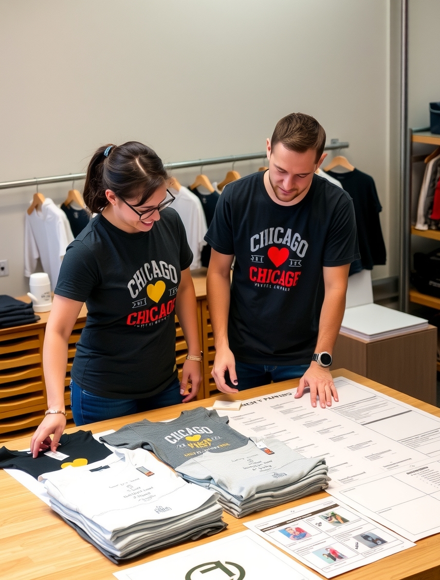 Preparation visual for Chicago Tshirt Printing Guide