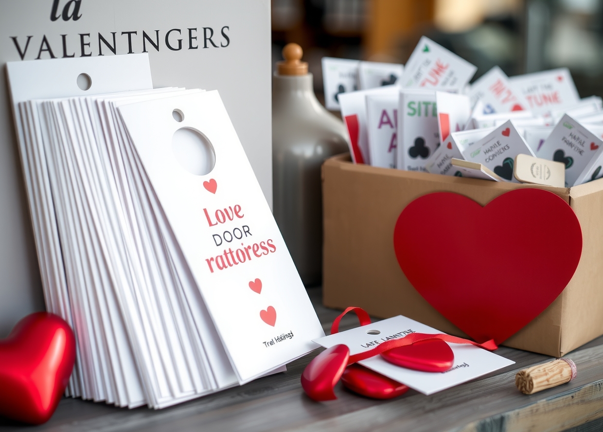 Preparation visual for Valentine Door Hangers Ideas Guide