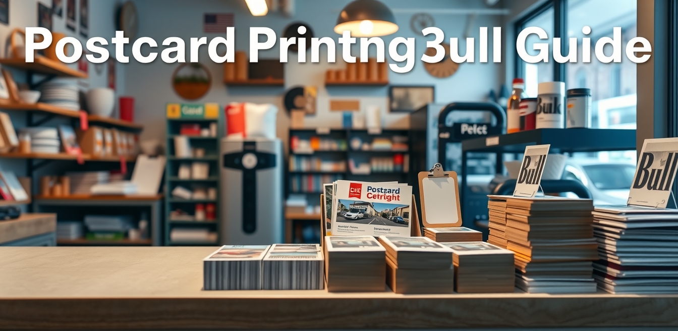 Checklist for Postcard Printing Bulk Guide
