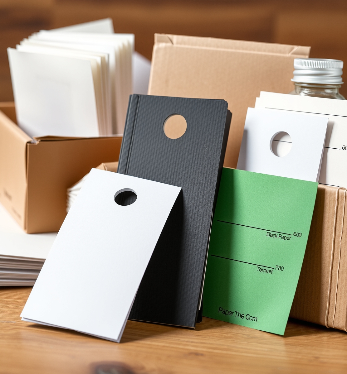 Blank Paper Door Hangers