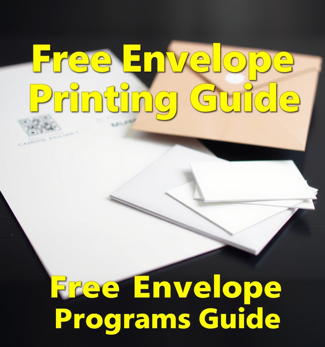 Free Envelope Printing Programs Guide
