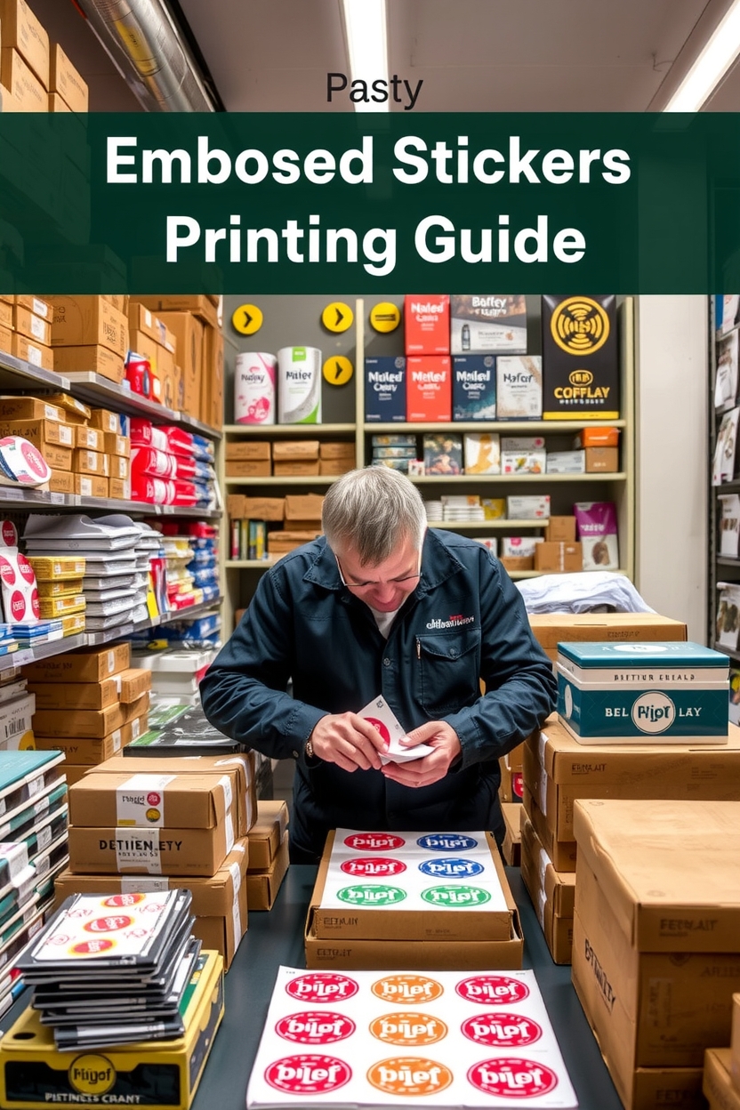 Embossed Stickers Printing Guide