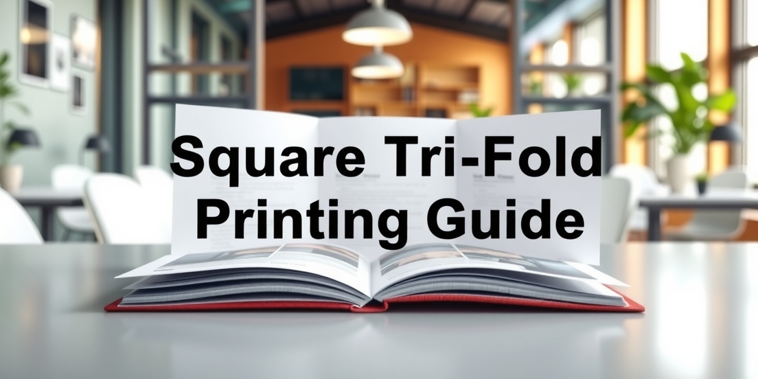Square Tri Fold Brochure Printing Guide