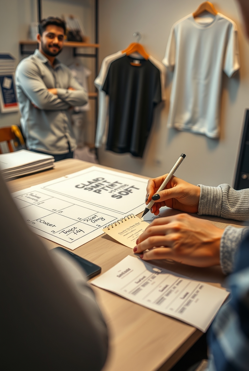 Quality check visual for Custom Tshirt Printing India Guide