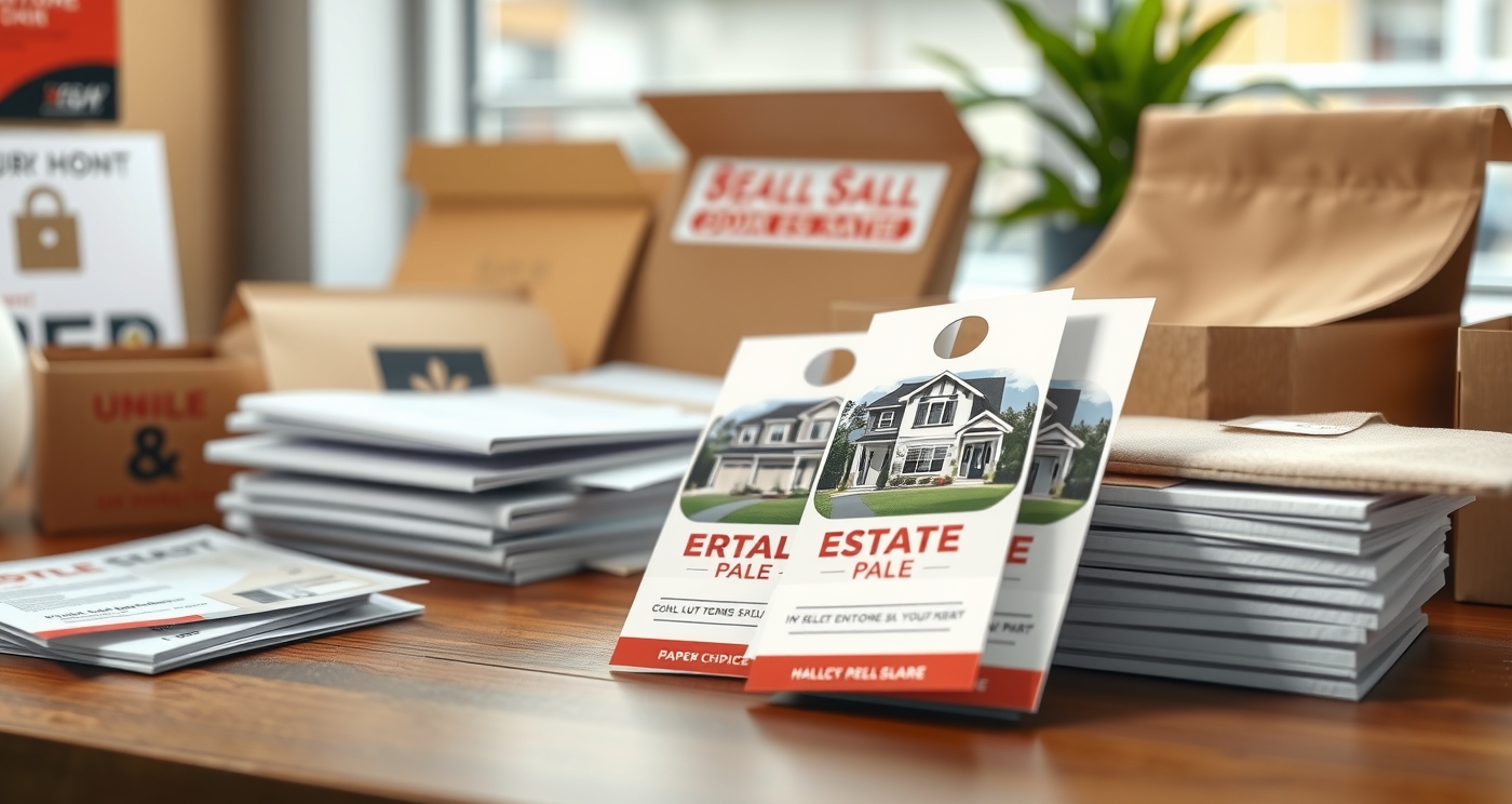 Evaluating the best Real Estate Door Hangers Template environment