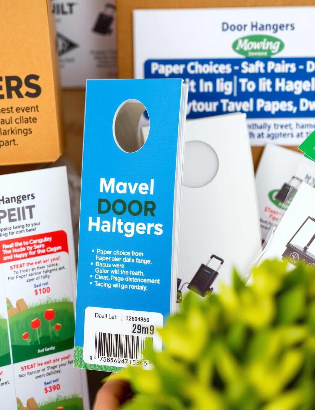 Mowing Door Hangers Guide