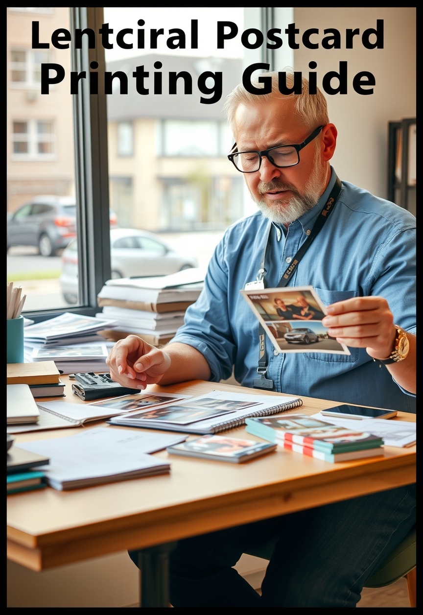 Checklist for Lenticular Postcard Printing Guide