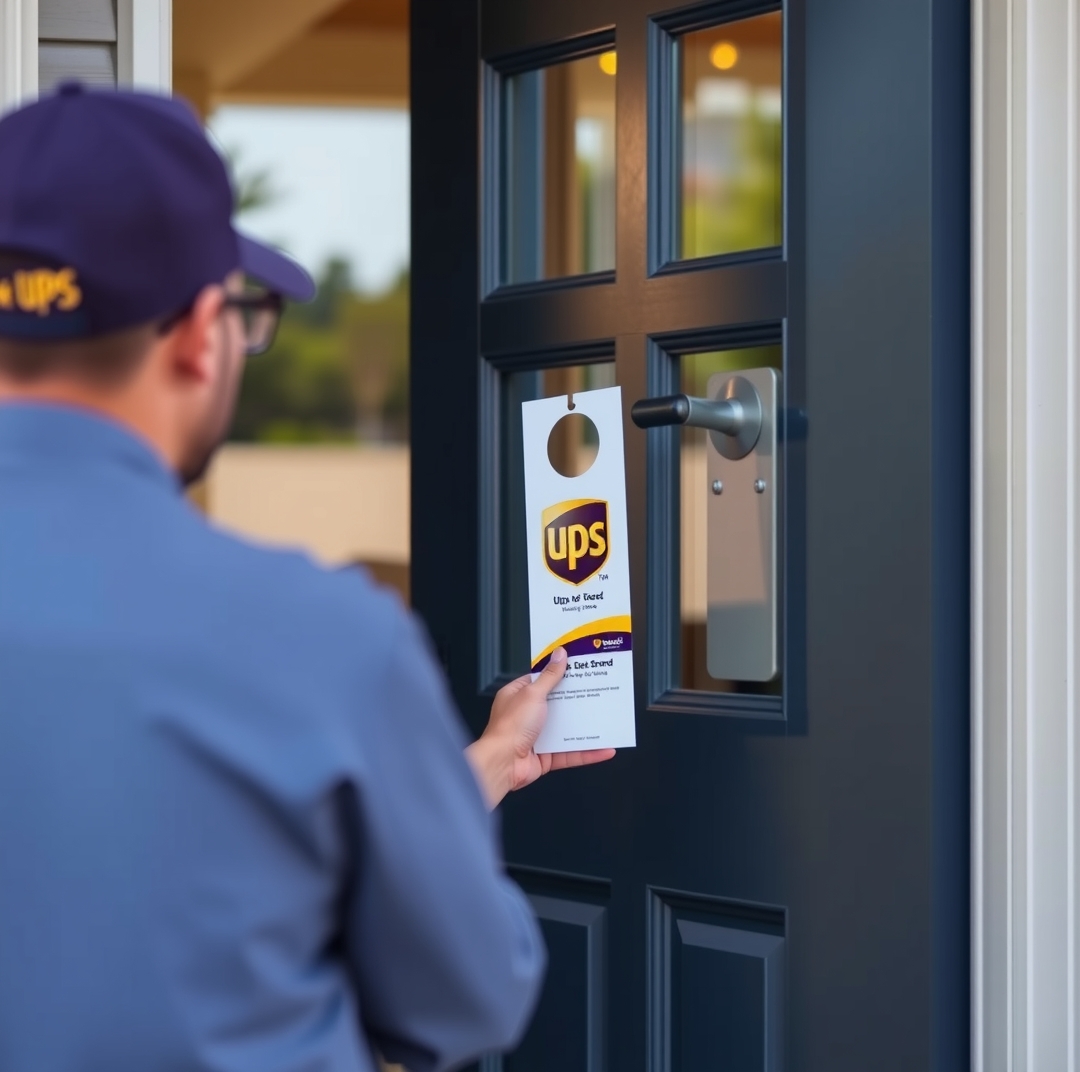 Checklist for Ups Door Hangers Guide