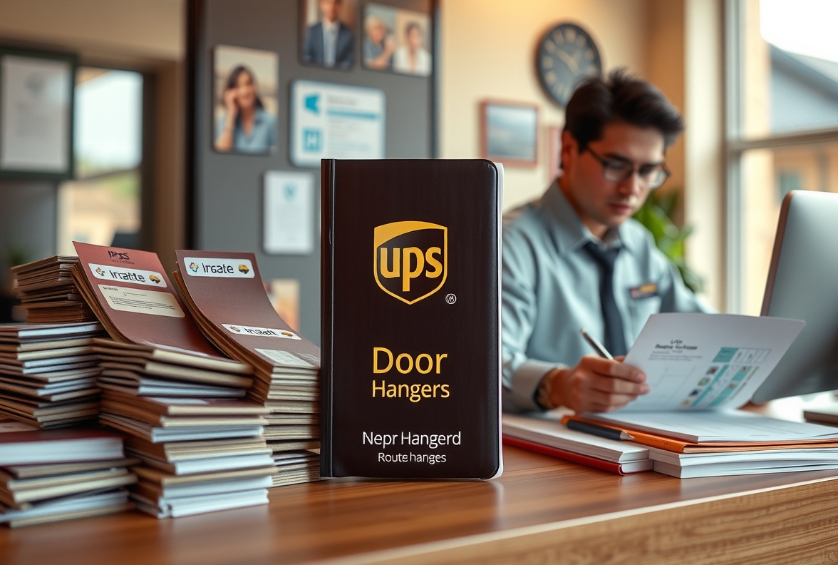 Quality check visual for Ups Door Hangers Guide