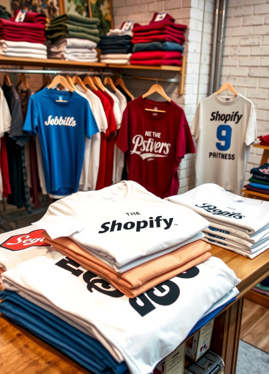 Shopify Tshirt Printing Guide