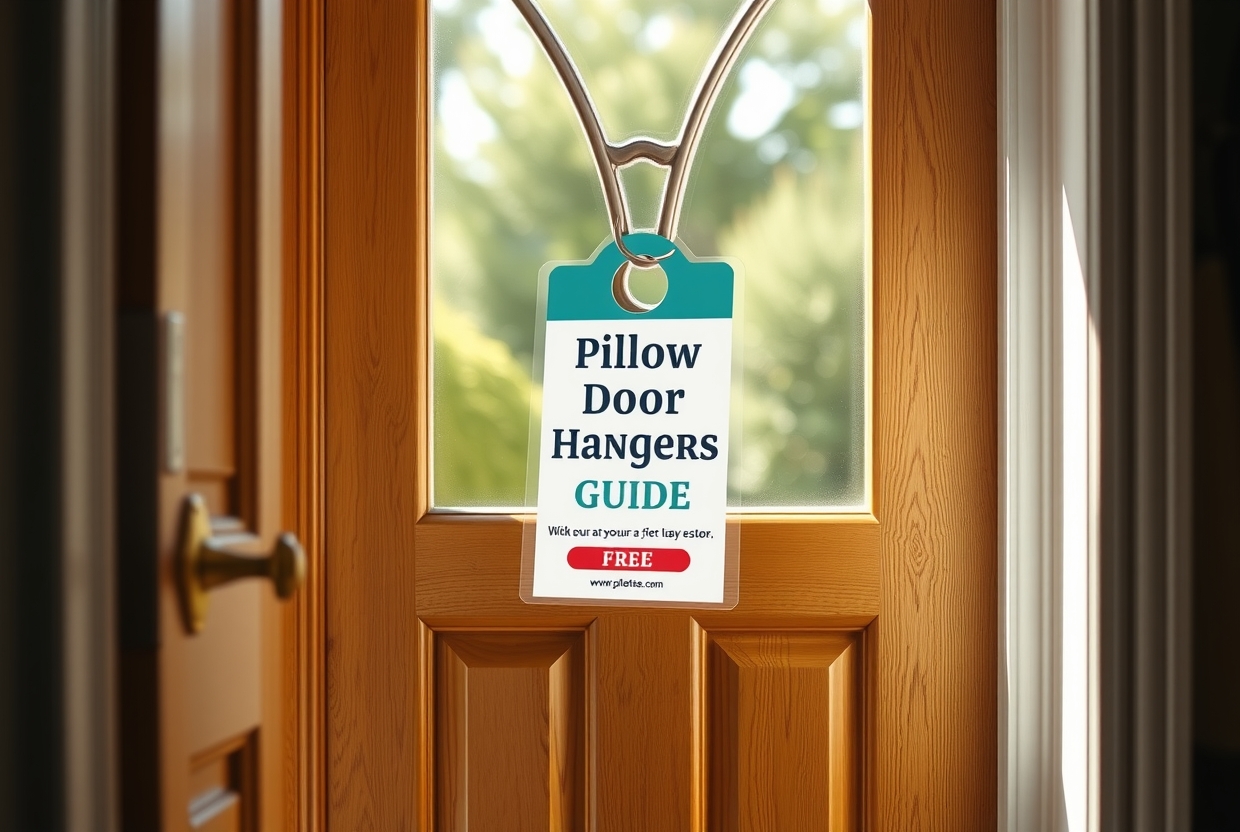 Checklist for Pillow Door Hangers Guide