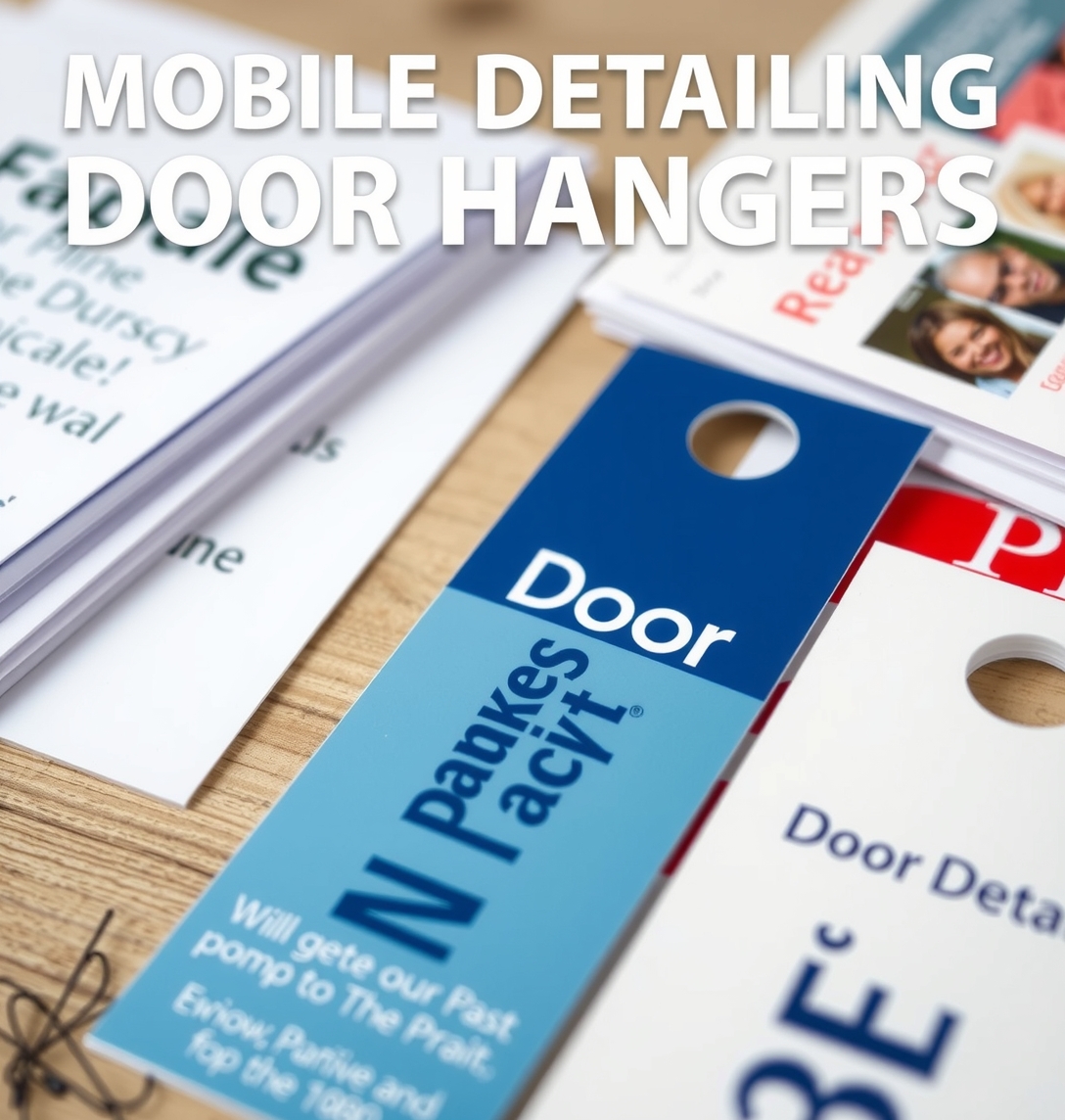 Mobile Detailing Door Hangers Guide