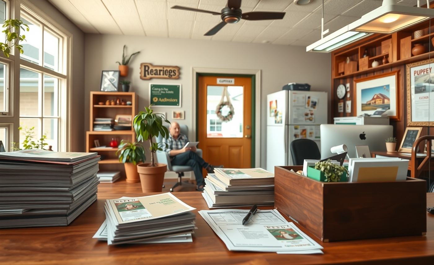 Preparation visual for Evergreen Door Hangers Guide