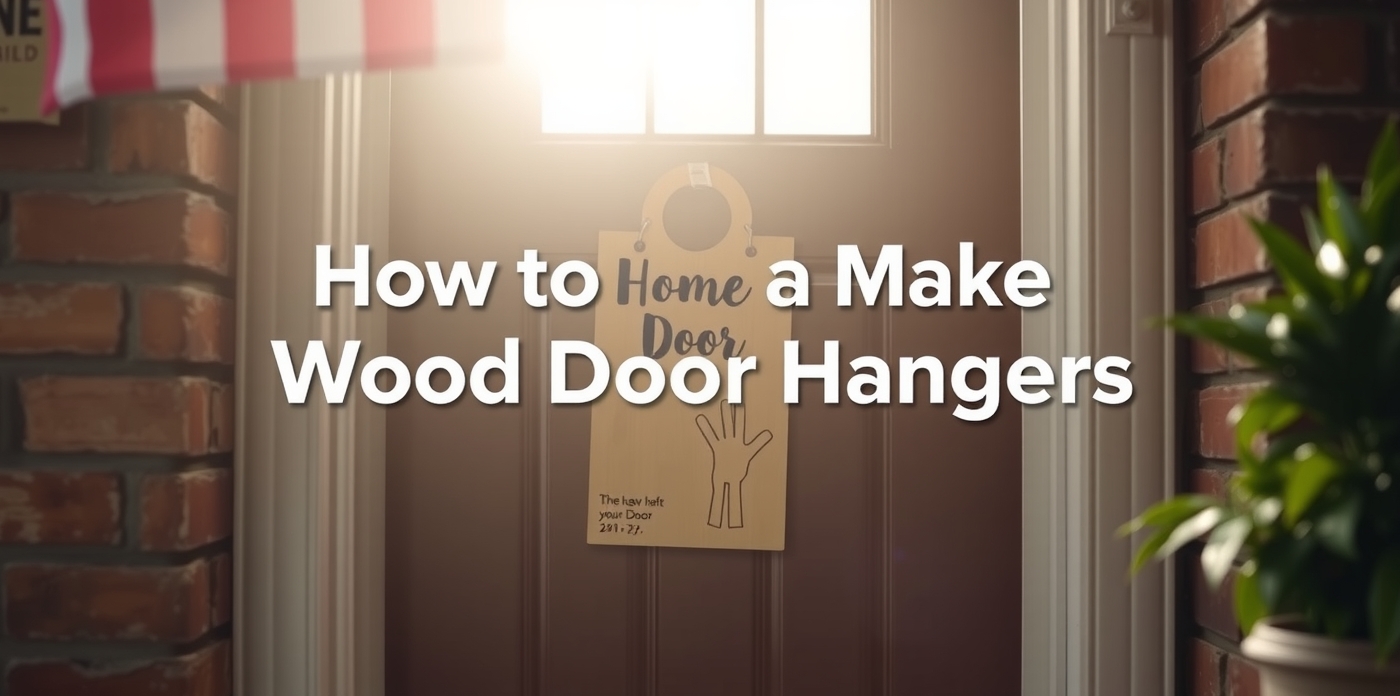 Checklist for How to Make Wood Door Hangers