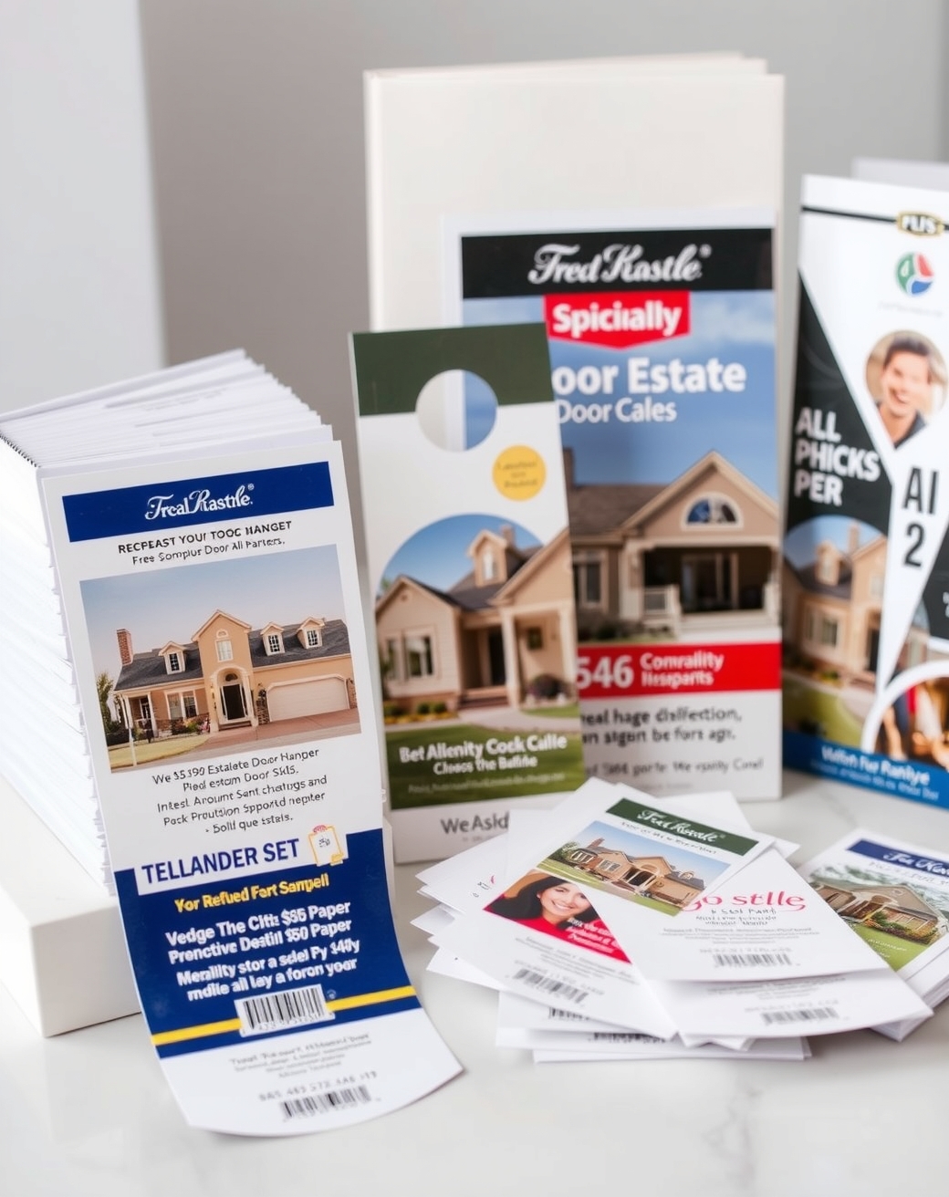 Real Estate Door Hangers Samples