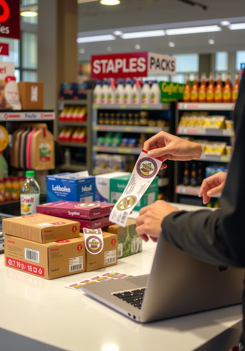 Stickers Printing at Staples Guide