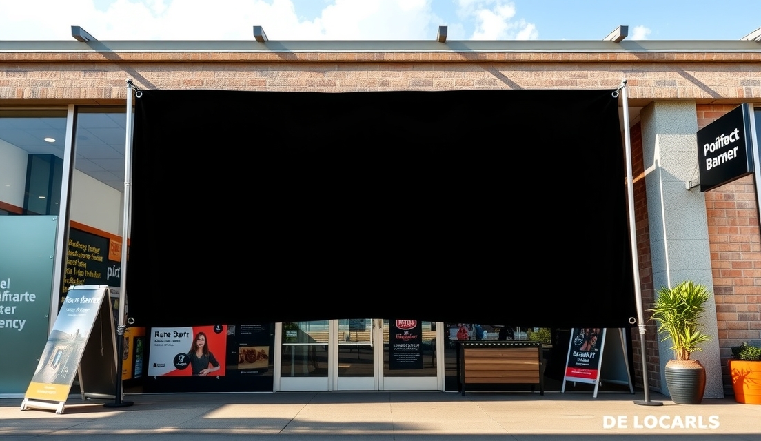 Preparation visual for Vinyl Banner Printing with Grommets Guide