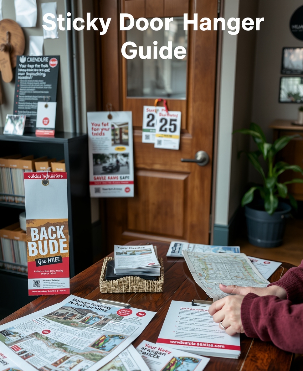Sticky Door Hangers Guide