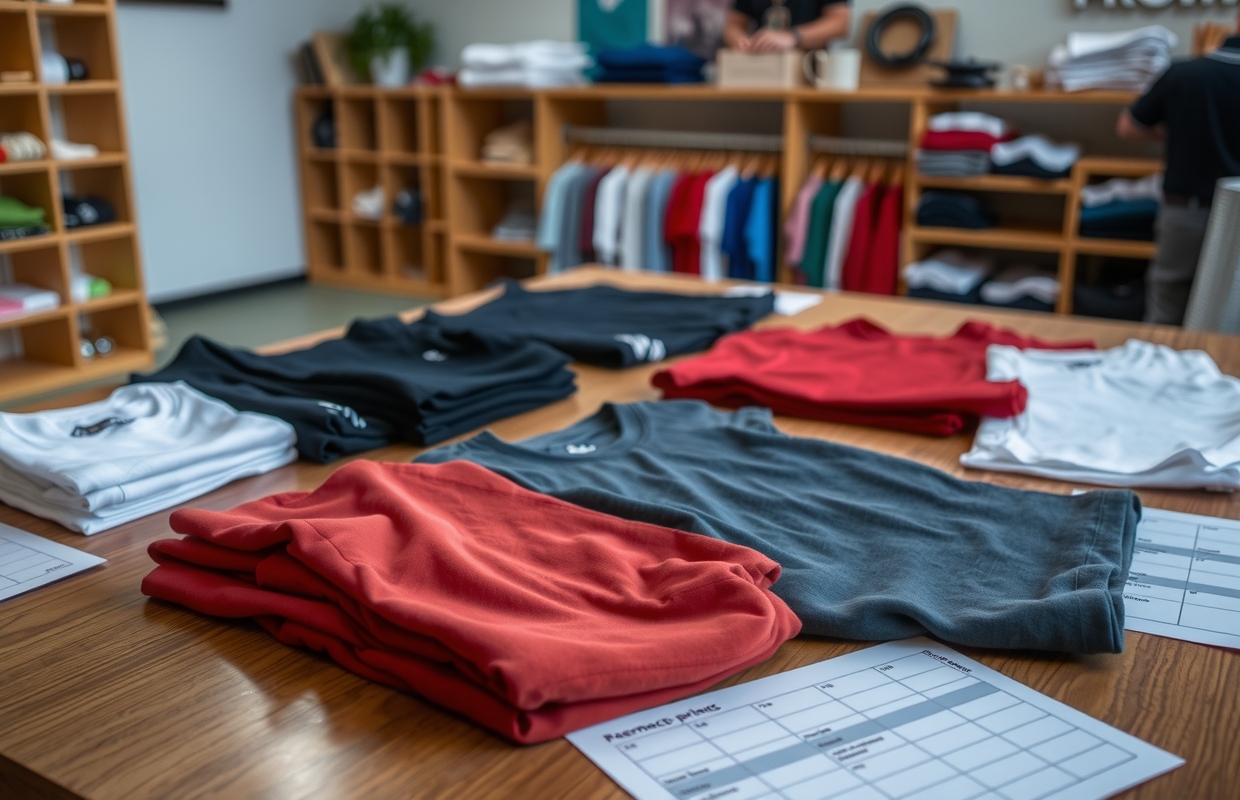 Preparation visual for Tshirt Printing Kalamazoo Guide