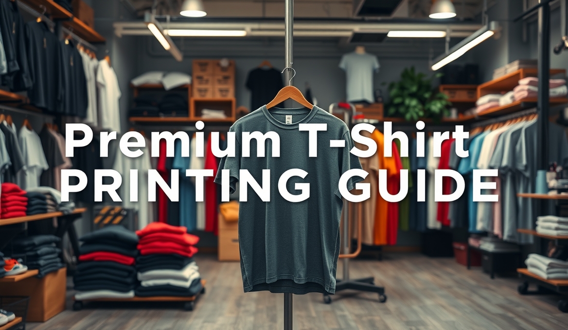 Premium Tshirt Printing Guide