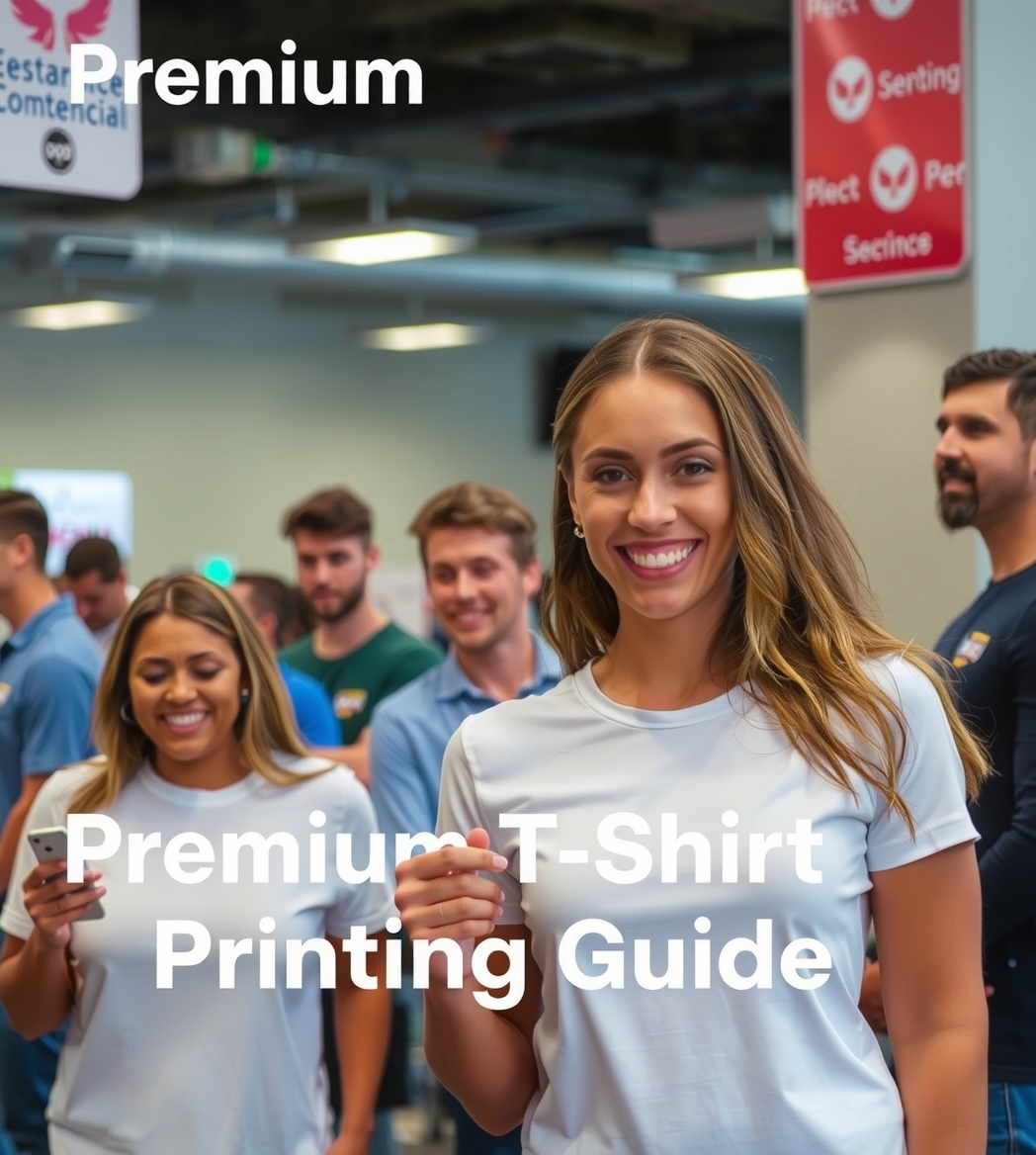 Preparation visual for Premium Tshirt Printing Guide