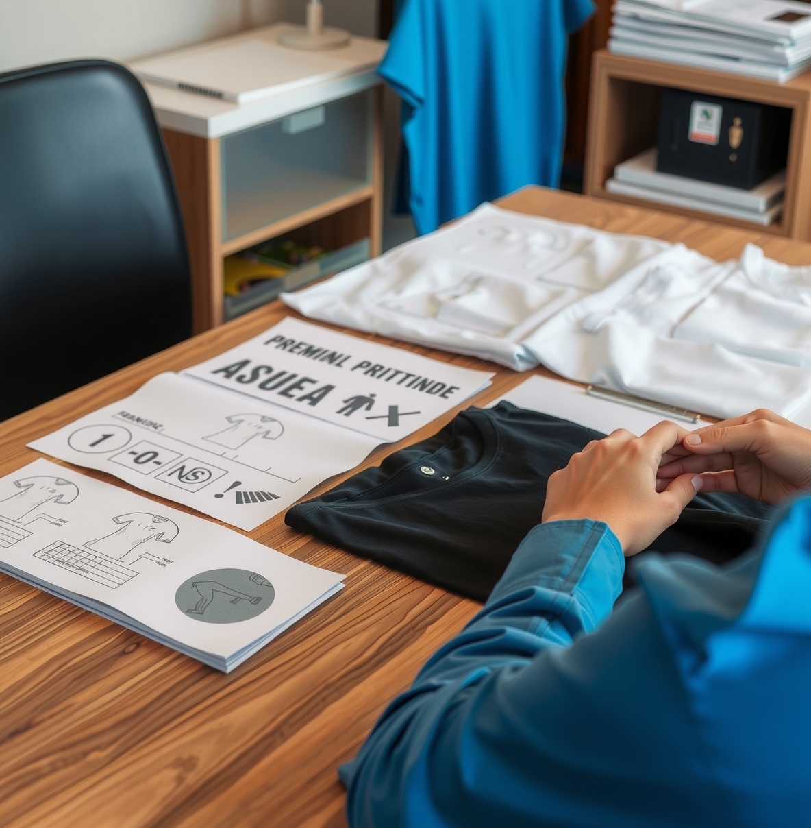 Quality check visual for Premium Tshirt Printing Guide