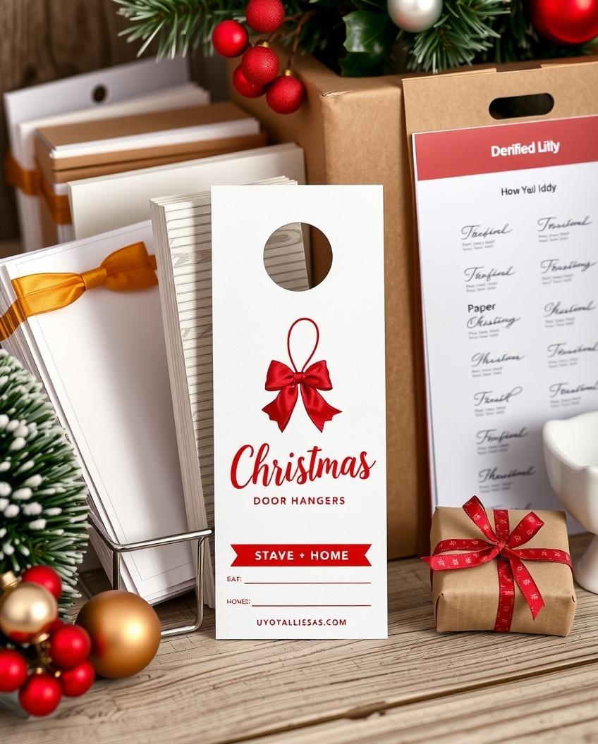 Diy Christmas Door Hangers Guide