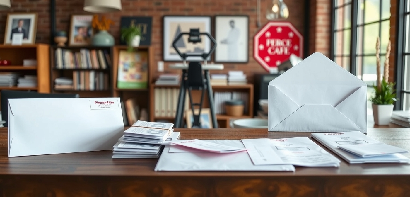 Preparation visual for Envelope Printing Design