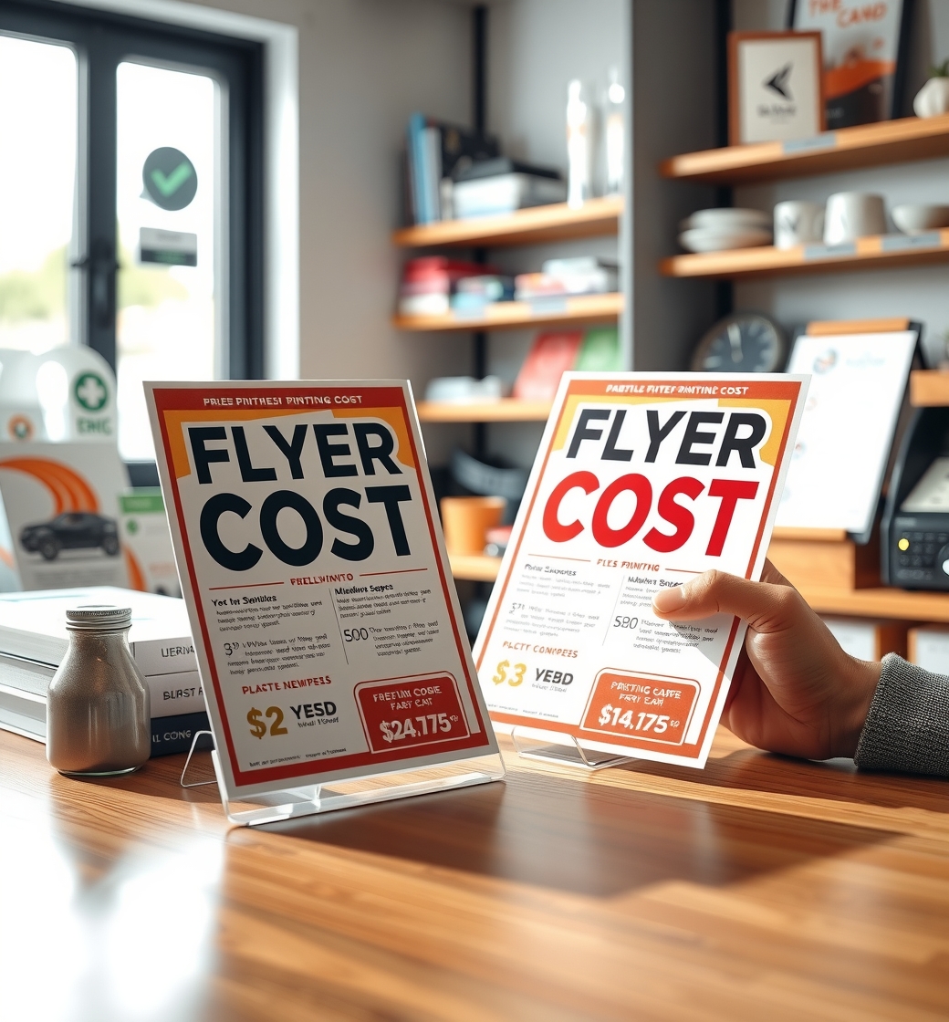 Checklist for Flyer Printing Cost
