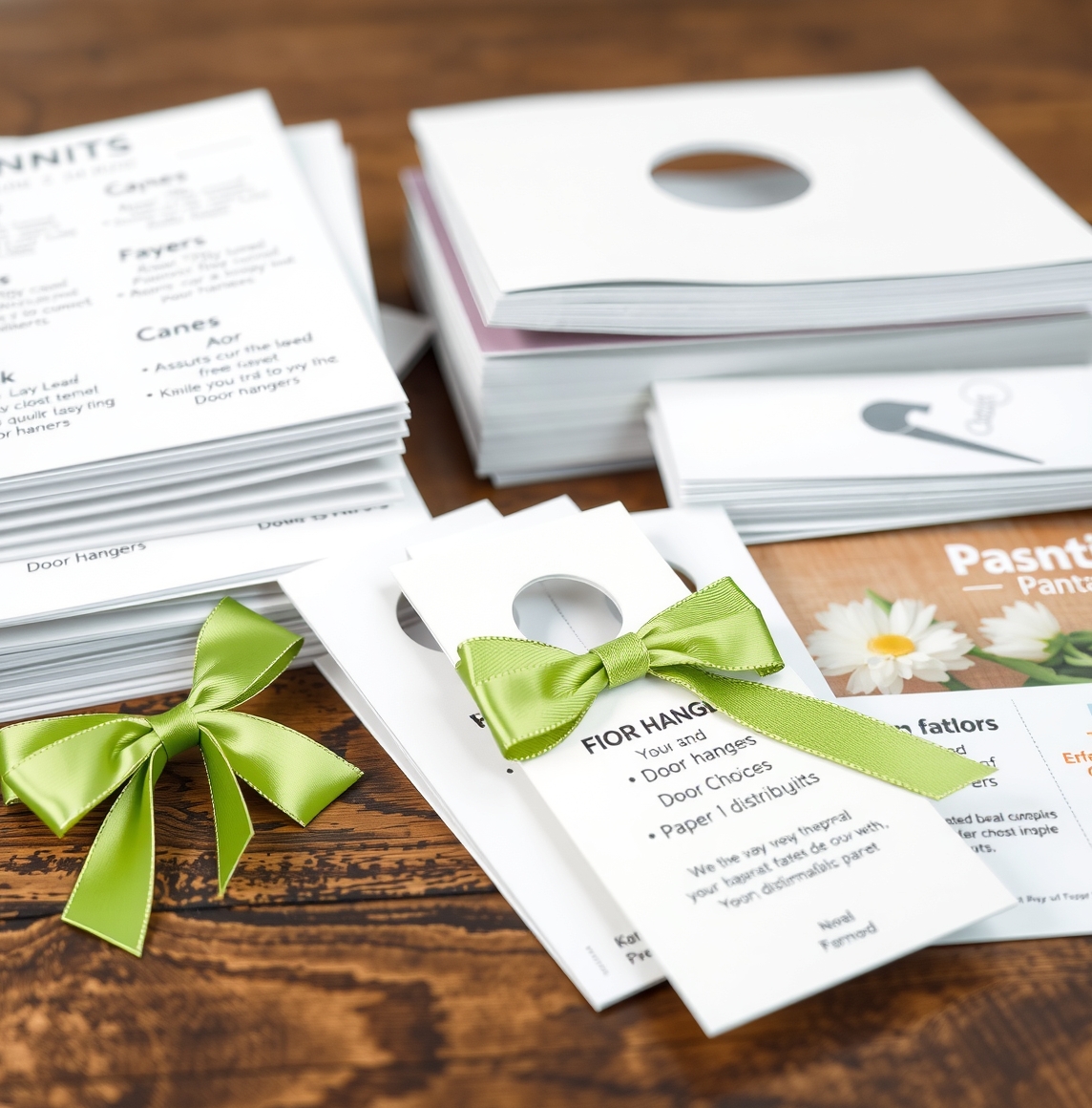 Bows for Door Hangers Guide