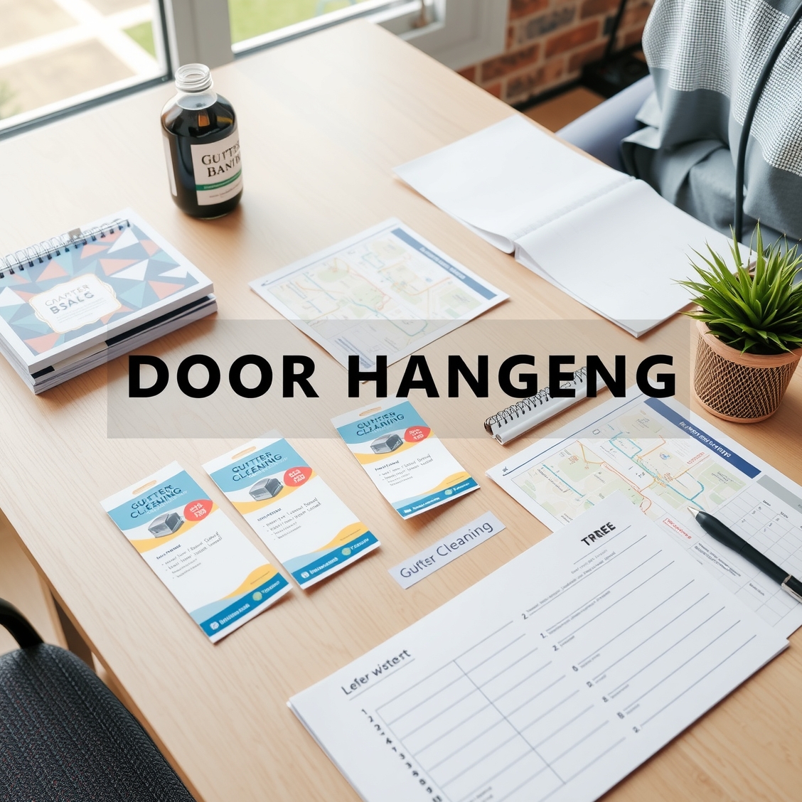 Gutter Cleaning Door Hangers Guide