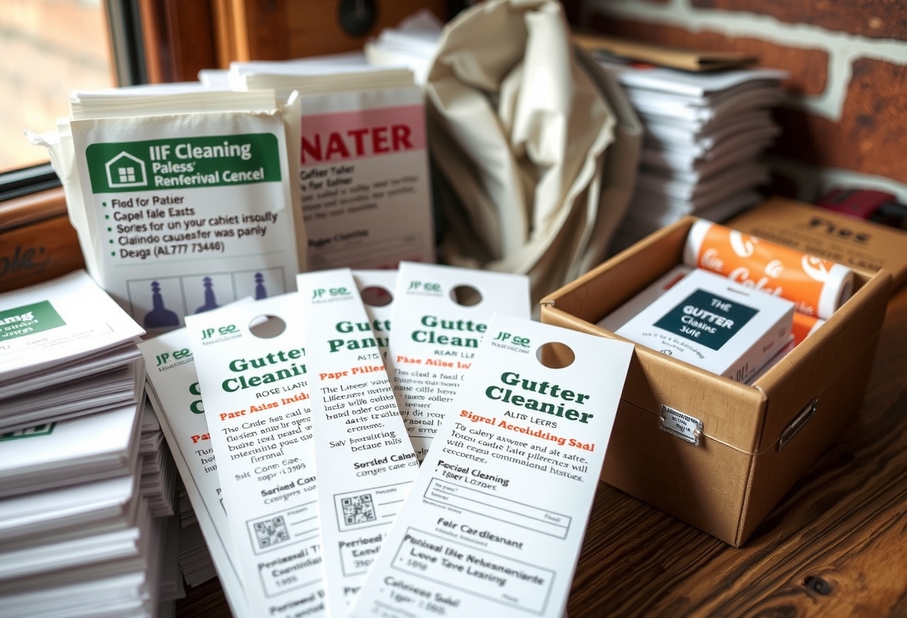 Checklist for Gutter Cleaning Door Hangers Guide