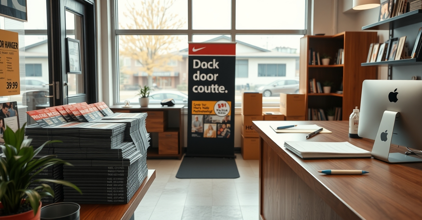 Preparation visual for Screen Door Hangers Guide