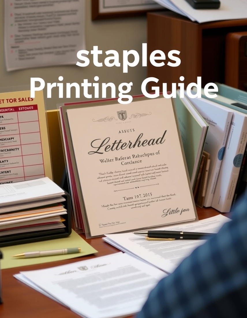 Evaluating the best Staples Letterhead Printing Guide environment