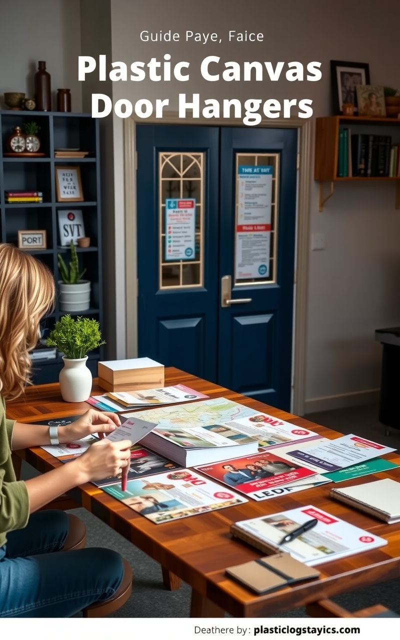 Plastic Canvas Door Hangers Guide
