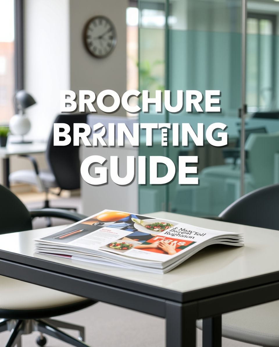 Brochure Printing Birmingham Guide