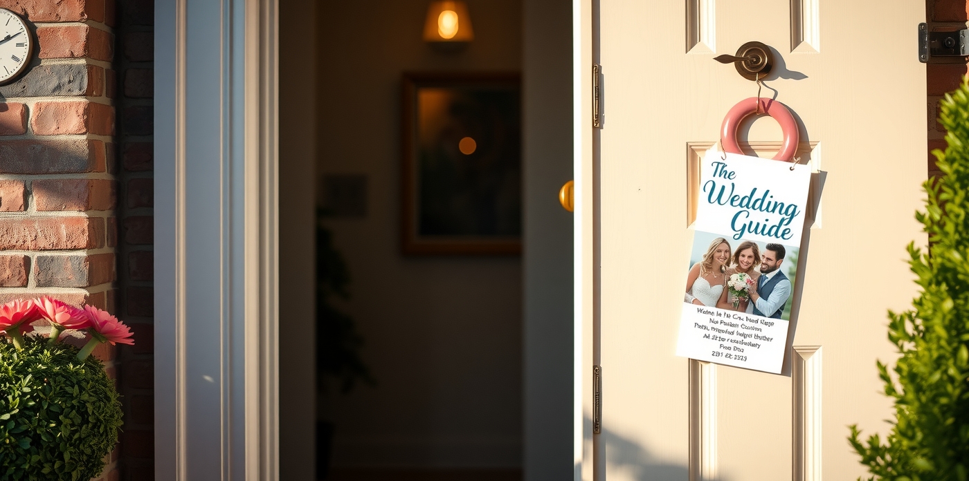 Checklist for Door Hangers Wedding Guide