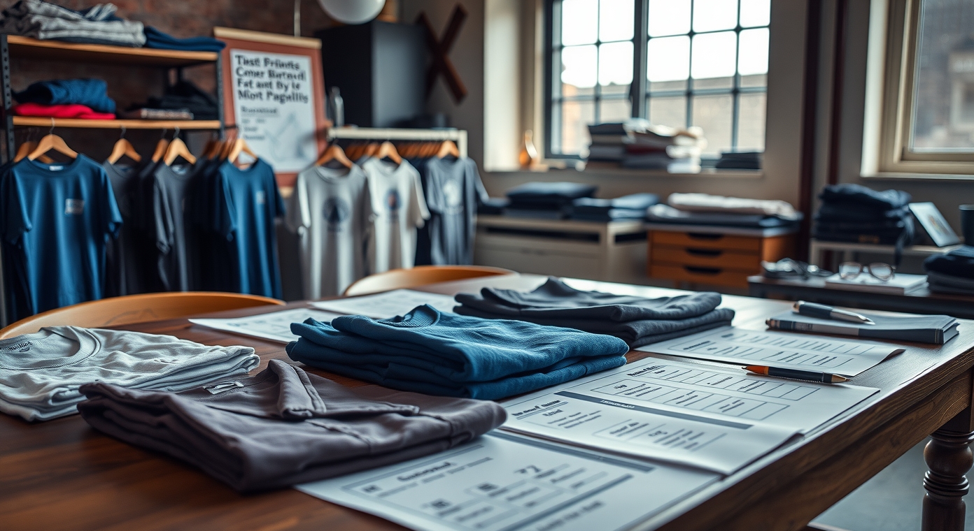 Preparation visual for Is Tshirt Printing Profitable Guide