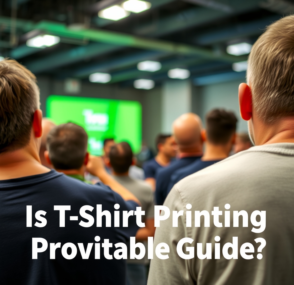 Quality check visual for Is Tshirt Printing Profitable Guide