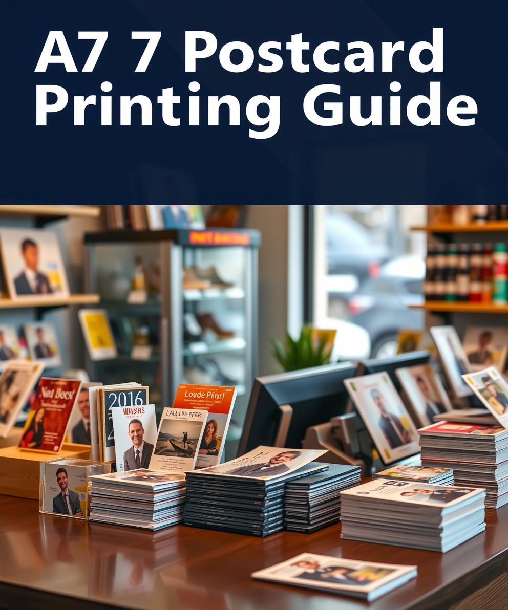 Checklist for A7 Postcard Printing Guide