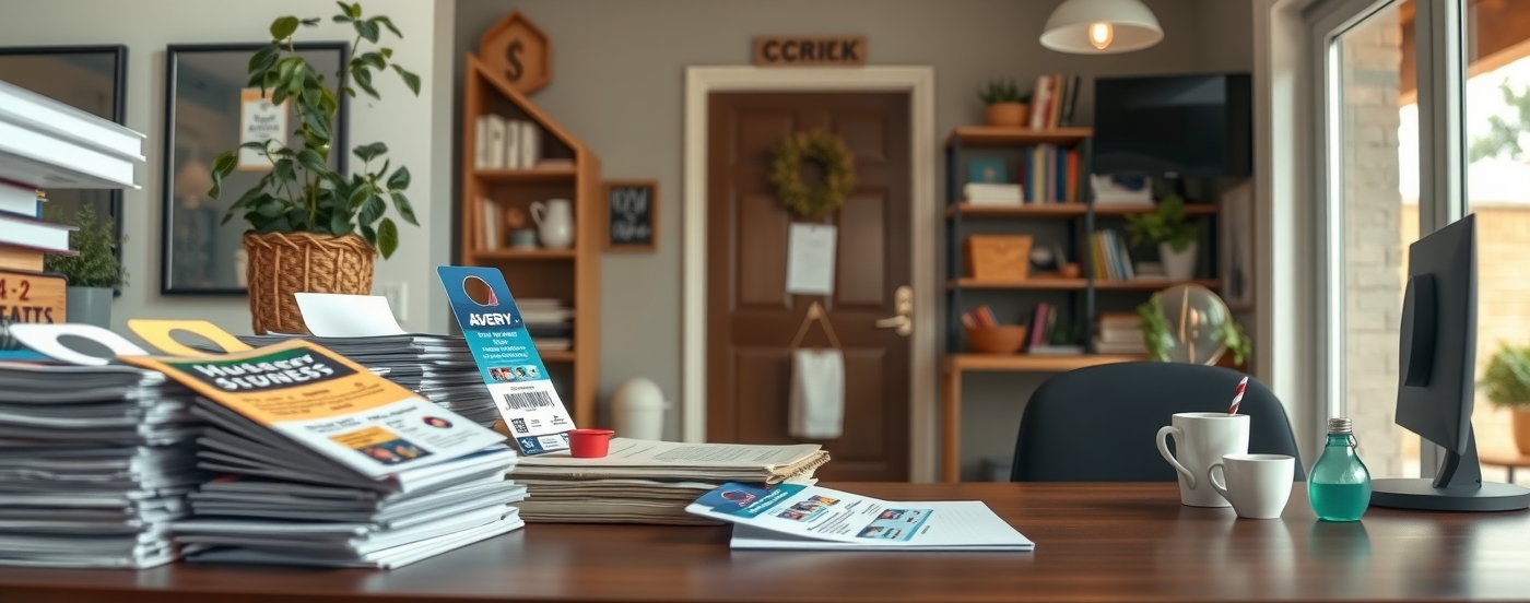 Quality check visual for Avery Printable Door Hangers Guide