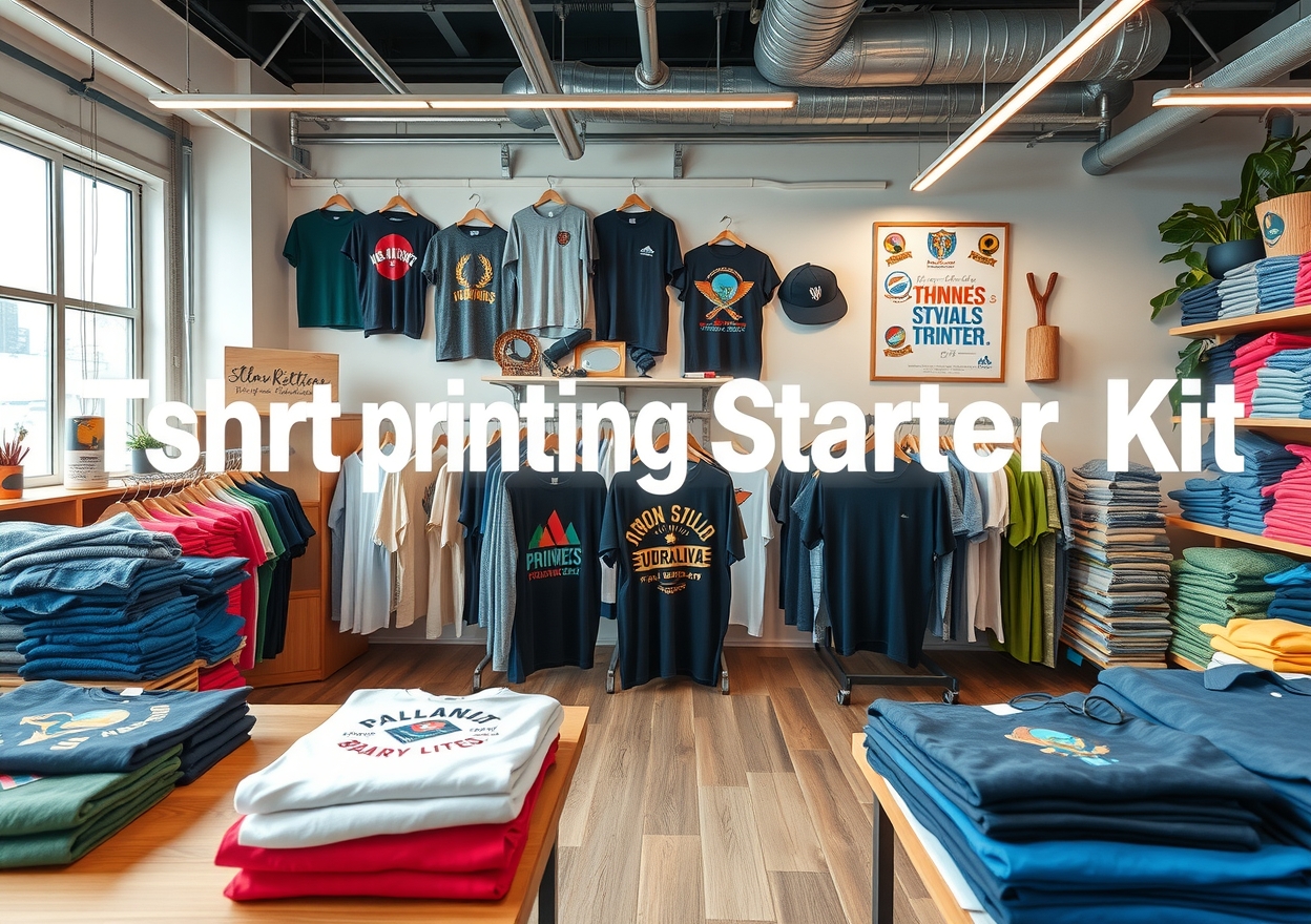 Tshirt Printing Starter Kit Guide