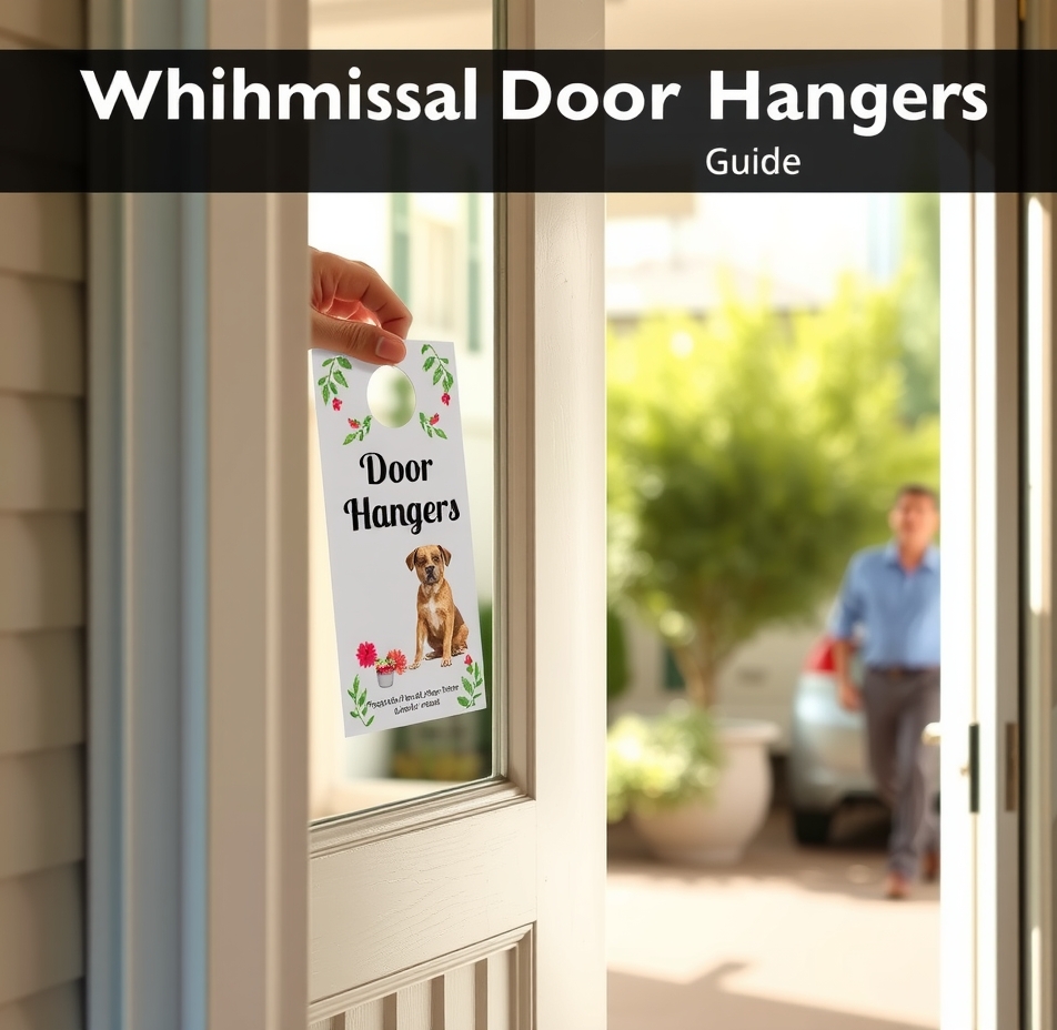 Checklist for Whimsical Door Hangers Guide